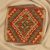 Poduszka dekoracyjna kilim 45x45 ręcznie tkana poszewka na poduszkę