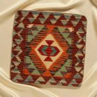 Poduszka dekoracyjna kilim 45x45 ręcznie tkana poszewka na poduszkę