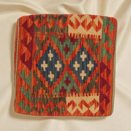 Poduszka dekoracyjna kilim 45x45 ręcznie tkana poszewka na poduszkę