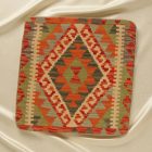 Poduszka dekoracyjna kilim 45x45 ręcznie tkana poszewka na poduszkę