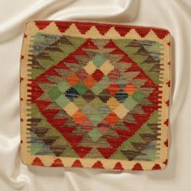   Poduszka dekoracyjna kilim 45x45 ręcznie tkana poszewka na poduszkę