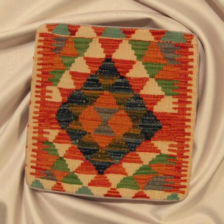 Poduszka dekoracyjna kilim 45x45 ręcznie tkana poszewka na poduszkę