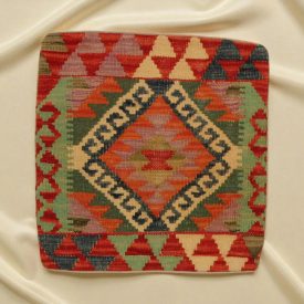   Poduszka dekoracyjna kilim 45x45 ręcznie tkana poszewka na poduszkę