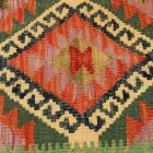 Poduszka dekoracyjna kilim 45x45 ręcznie tkana poszewka na poduszkę