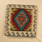 Poduszka dekoracyjna kilim 45x45 ręcznie tkana poszewka na poduszkę