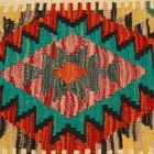 Poduszka dekoracyjna kilim 45x45 ręcznie tkana poszewka na poduszkę
