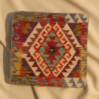 Poduszka dekoracyjna kilim 45x45 ręcznie tkana poszewka na poduszkę