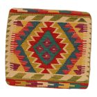 Poduszka dekoracyjna kilim 45x45 ręcznie tkana poszewka na poduszkę