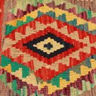 Poduszka dekoracyjna kilim 45x45 ręcznie tkana poszewka na poduszkę