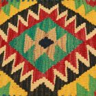 Poduszka Kilim 45x45 ręcznie tkana poszewka na poduszkę