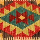Poduszka Kilim 45x45 ręcznie tkana poszewka na poduszkę