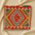 Poduszka Kilim 45x45 ręcznie tkana poszewka na poduszkę
