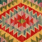 Poduszka Kilim 45x45 ręcznie tkana poszewka na poduszkę