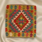 Poduszka Kilim 45x45 ręcznie tkana poszewka na poduszkę