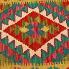 Poduszka Kilim 45x45 ręcznie tkana poszewka na poduszkę