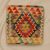 Poduszka Kilim 45x45 ręcznie tkana poszewka na poduszkę