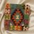 Poduszka Kilim 45x45 ręcznie tkana poszewka na poduszkę