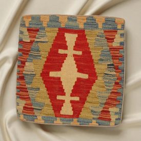 Poduszka Kilim 45x45 ręcznie tkana poszewka na poduszkę