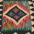 Poduszka Kilim 45x45 ręcznie tkana poszewka na poduszkę