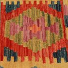 Poduszka Kilim 45x45 ręcznie tkana poszewka na poduszkę