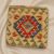 Poduszka Kilim 45x45 ręcznie tkana poszewka na poduszkę