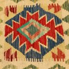 Poduszka Kilim 45x45 ręcznie tkana poszewka na poduszkę