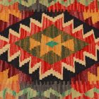 Poduszka Kilim 45x45 ręcznie tkana poszewka na poduszkę