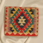 Poduszka Kilim 45x45 ręcznie tkana poszewka na poduszkę