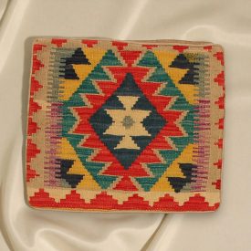 Poduszka Kilim 45x45 ręcznie tkana poszewka na poduszkę