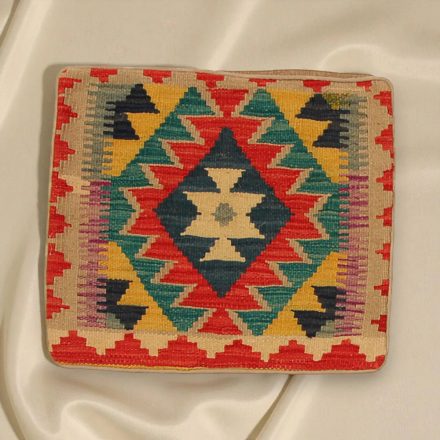 Poduszka Kilim 45x45 ręcznie tkana poszewka na poduszkę