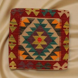Poszewka na poduszkę Kilim 45x45 ręcznie tkana poduszka