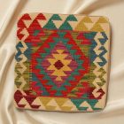 Poszewka na poduszkę Kilim 45x45 ręcznie tkana poduszka