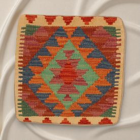 Poszewka na poduszkę Kilim 45x45 ręcznie tkana poduszka