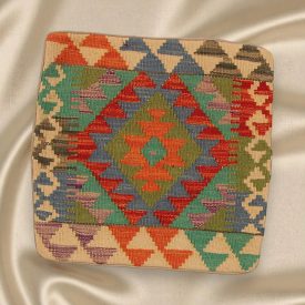 Poszewka na poduszkę Kilim 45x45 ręcznie tkana poduszka