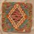 Poszewka na poduszkę Kilim 45x45 ręcznie tkana poduszka dekoracyjna