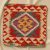 Poszewka na poduszkę Kilim 45x45 ręcznie tkana poduszka dekoracyjna