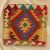Poszewka na poduszkę Kilim 45x45 ręcznie tkana poduszka dekoracyjna
