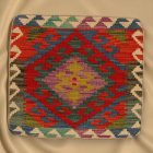 Poszewka na poduszkę Kilim 45x45 ręcznie tkana poduszka dekoracyjna