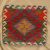 Poszewka na poduszkę Kilim 45x45 ręcznie tkana poduszka dekoracyjna