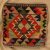 Poszewka na poduszkę Kilim 45x45 ręcznie tkana poduszka dekoracyjna