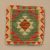 Poszewka na poduszkę Kilim 45x45 ręcznie tkana poduszka dekoracyjna