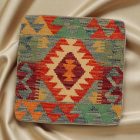 Poszewka na poduszkę Kilim 45x45 ręcznie tkana poduszka dekoracyjna