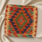 Poszewka na poduszkę Kilim 45x45 ręcznie tkana poduszka dekoracyjna