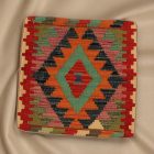 Poszewka na poduszkę Kilim 45x45 ręcznie tkana poduszka dekoracyjna