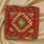 Poduszka dekoracyjna kilim 45x45 ręcznie tkana poszewka na poduszkę