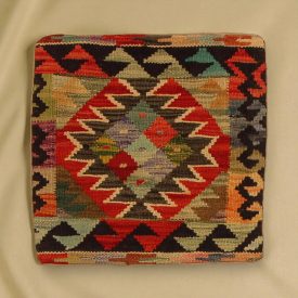   Poduszka dekoracyjna kilim 45x45 ręcznie tkana poszewka na poduszkę