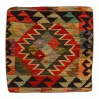 Poduszka dekoracyjna kilim 45x45 ręcznie tkana poszewka na poduszkę