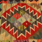 Poduszka dekoracyjna kilim 45x45 ręcznie tkana poszewka na poduszkę