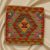 Poduszka dekoracyjna kilim 45x45 ręcznie tkana poszewka na poduszkę