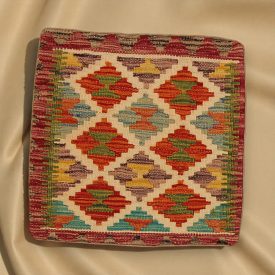   Poduszka dekoracyjna kilim 45x45 ręcznie tkana poszewka na poduszkę